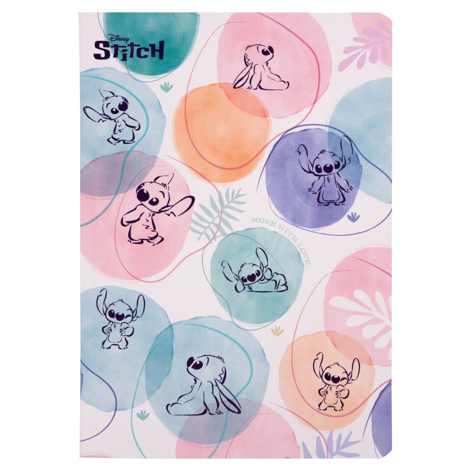 Disney Stich zošit A5 štvorčekový 60 listov