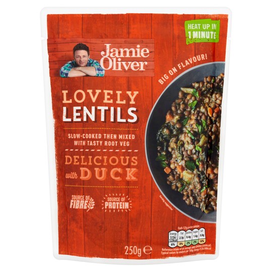 image 1 of Jamie Oliver Lovely Lentils 250