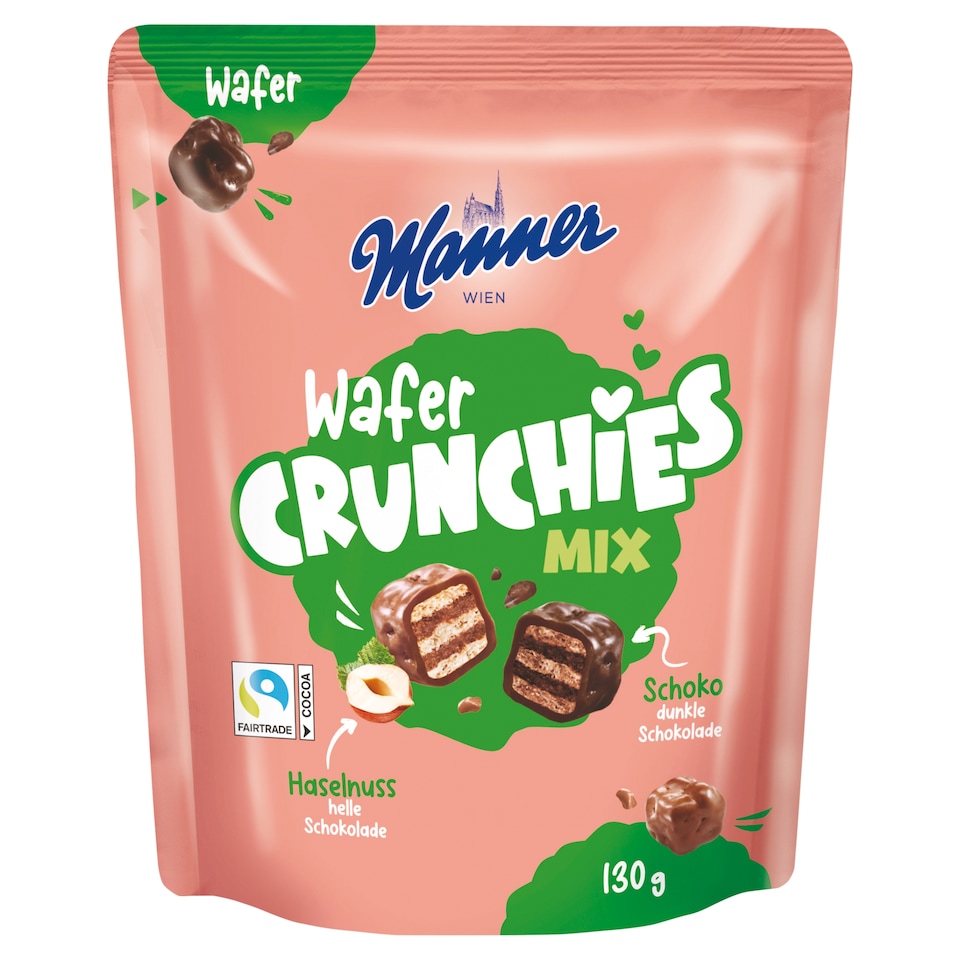 Manner Wafer Crunchies 130 g