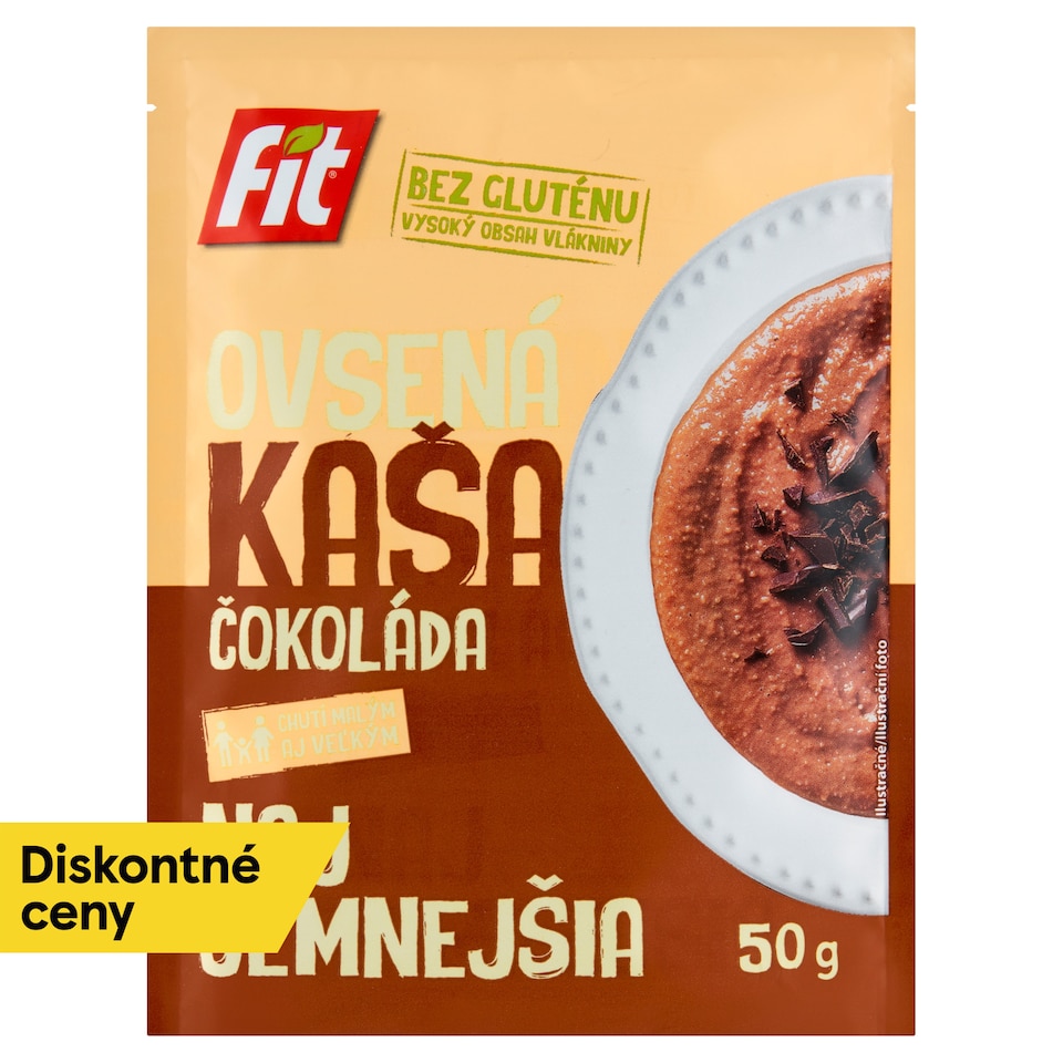 obrázok 1 z Fit Ovsená kaša čokoláda 50 g