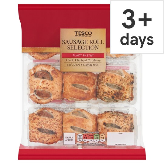 Tesco Sausage Roll Selection 270G Tesco Groceries