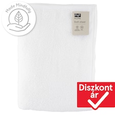 F&F Home Basics fehér fürdőlepedő 100 cm x 140 cm