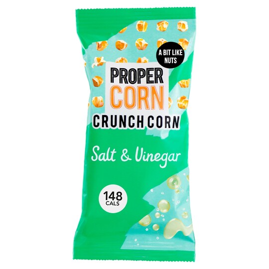 PROPERCORN CRUNCH CORN SLT & VIN 30G Tesco Groceries