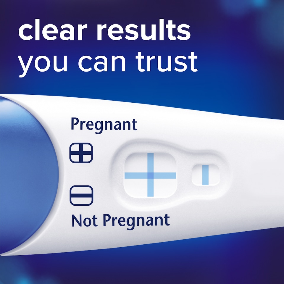 image 1 of Fast Clearblue Plus Visual Pregnancy Test 1Ct