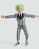 image 2 of Beetlejuice 2-Piece Fancy Dress Costume in Multi Black White
