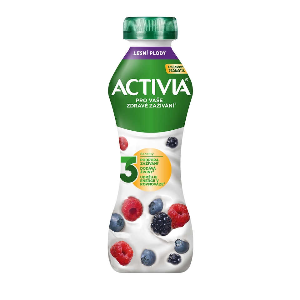 ACTIVIA Nápoj Lesní plody 280g