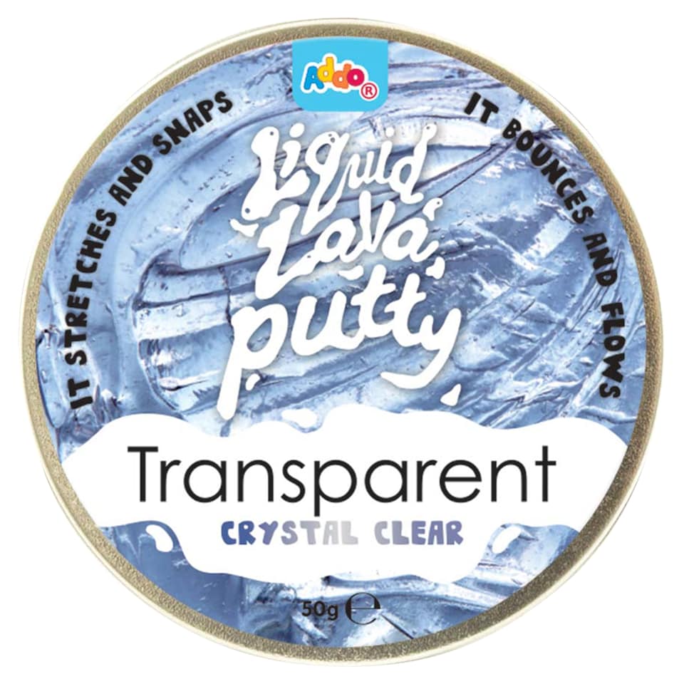 Addo Liquid Lava Putty Transparent átlátszó slime 50 g