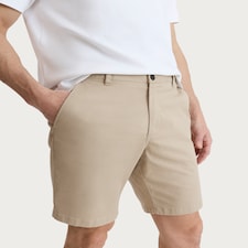 F&F Cotton Rich Chino Shorts in Stone