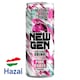 New Gen rózsaszín guava- és tuttifruttiízű, koffeintartalmú, szénsavas, alkoholmentes ital 250 ml  1. kép