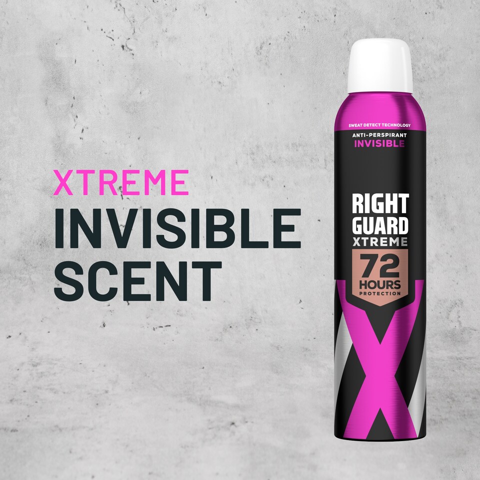 image 1 of Rightguard Extreme Dry Woman Invisible 72Hour Antiperspirant Deodorant 150Ml