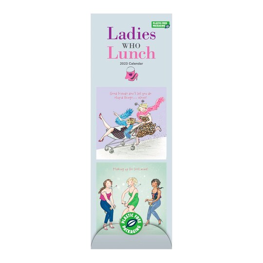 Ladies Who Lunch 2023 Slim Calendar - Tesco Groceries
