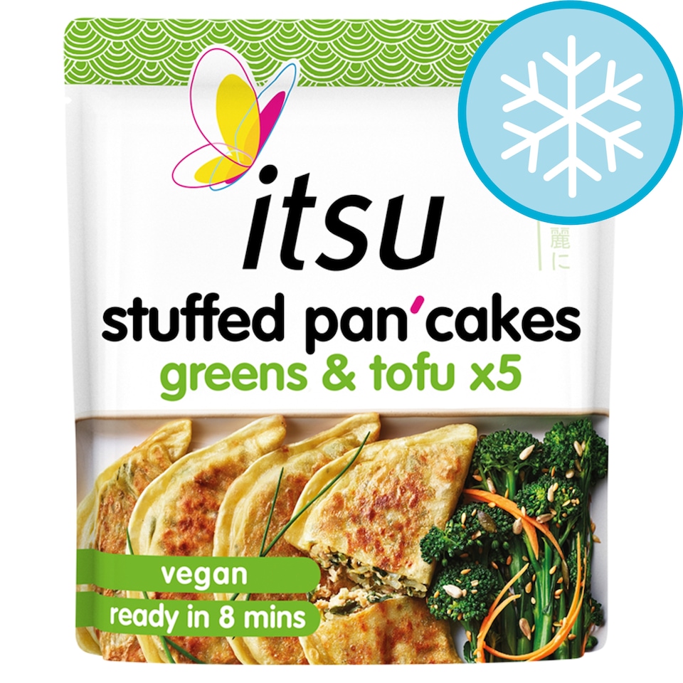 image 1 of Itsu Greens & Tofu Stuffed Pancakes 350G