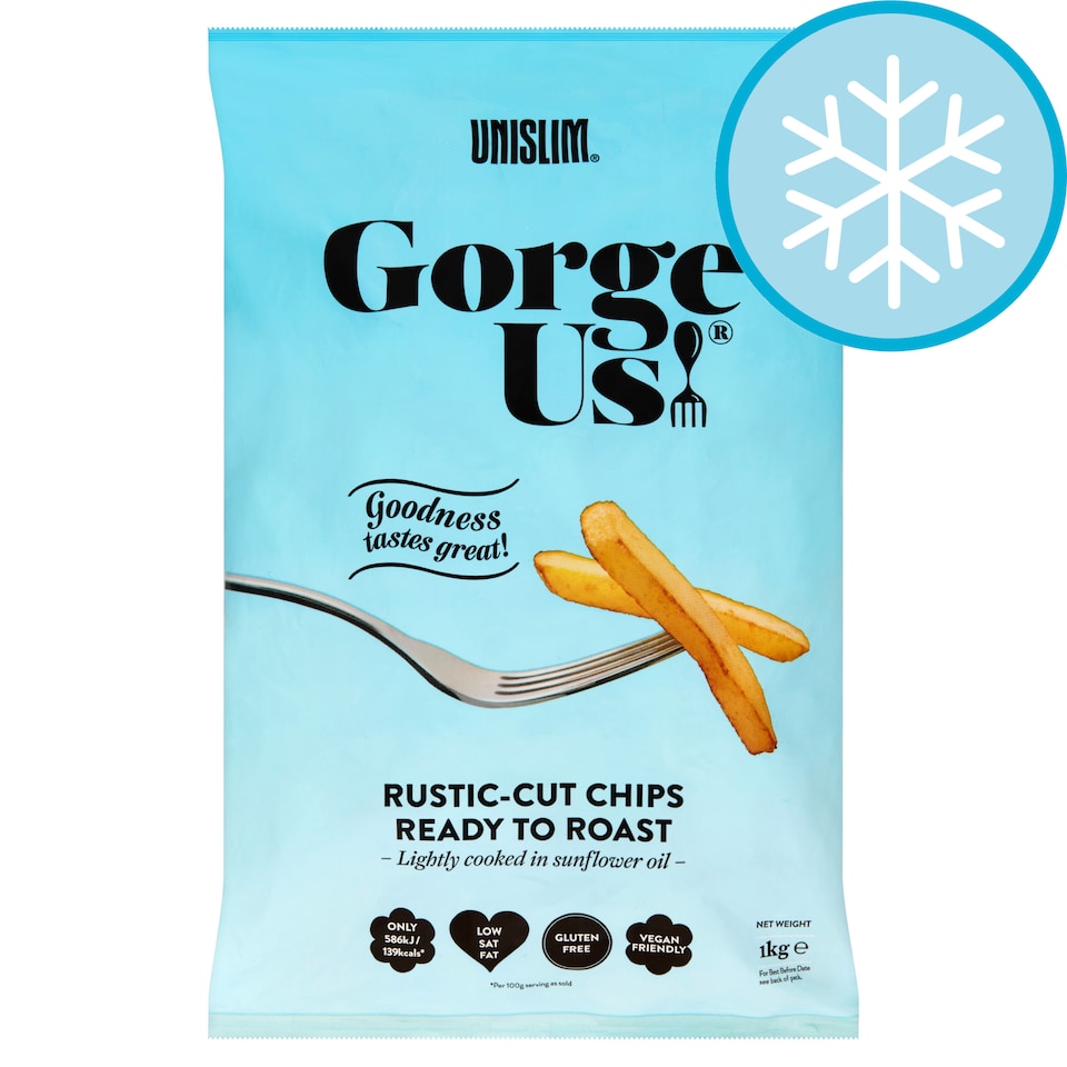 Unislim Gorge Us Rustic Oven Chips 1 Kilograms