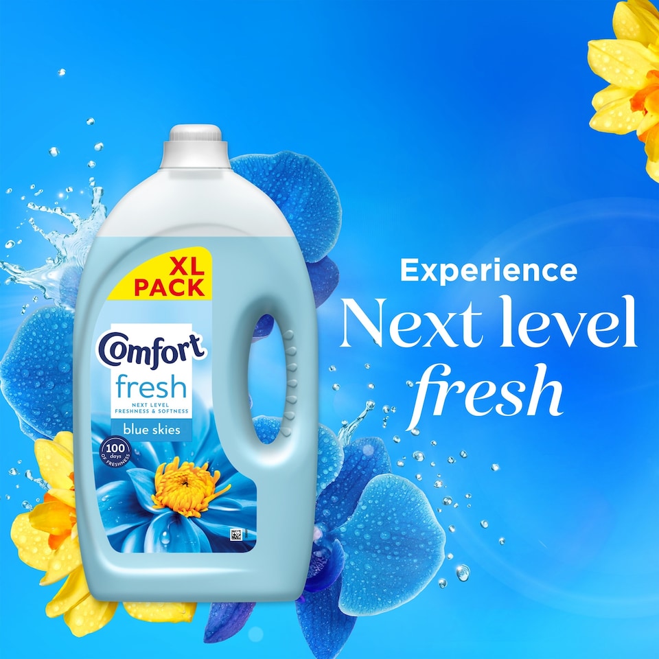 image 1 of Comfort Fabric Conditioner Blue Skies 80 Washes 2400ml