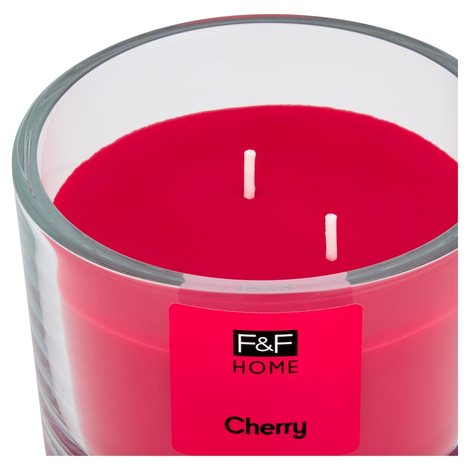 image 1 of F&F Home Cherry Candle 300g