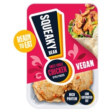 Squeaky Bean Sweet Chilli Chicken Style Pieces 130g