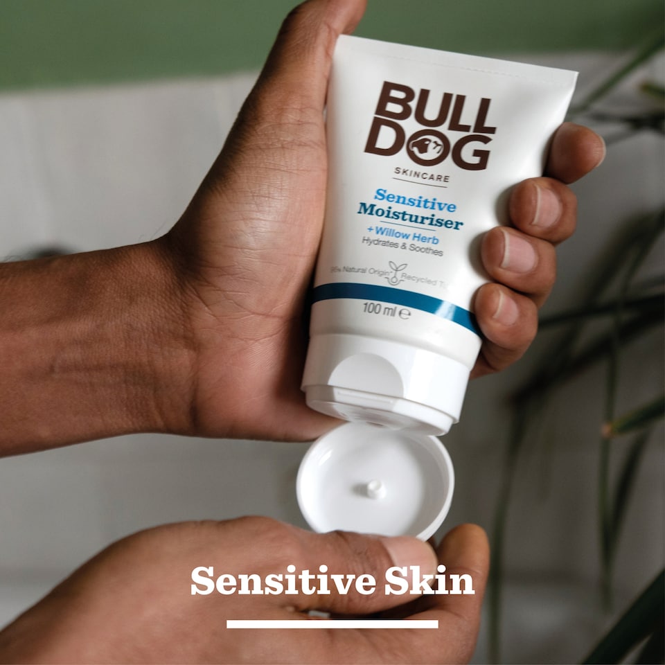 image 1 of Bulldog Skincare Sensitive Men's Face Moisturiser 100ml