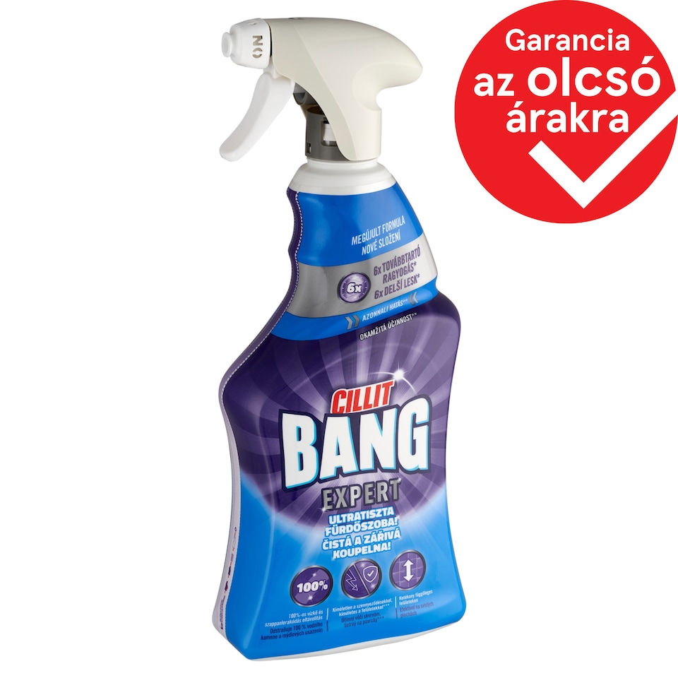 Cillit Bang Expert Fürdőszobai Ragyogás spray 750 ml