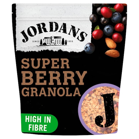 Jordans Super Granola Berry 550G Tesco Groceries