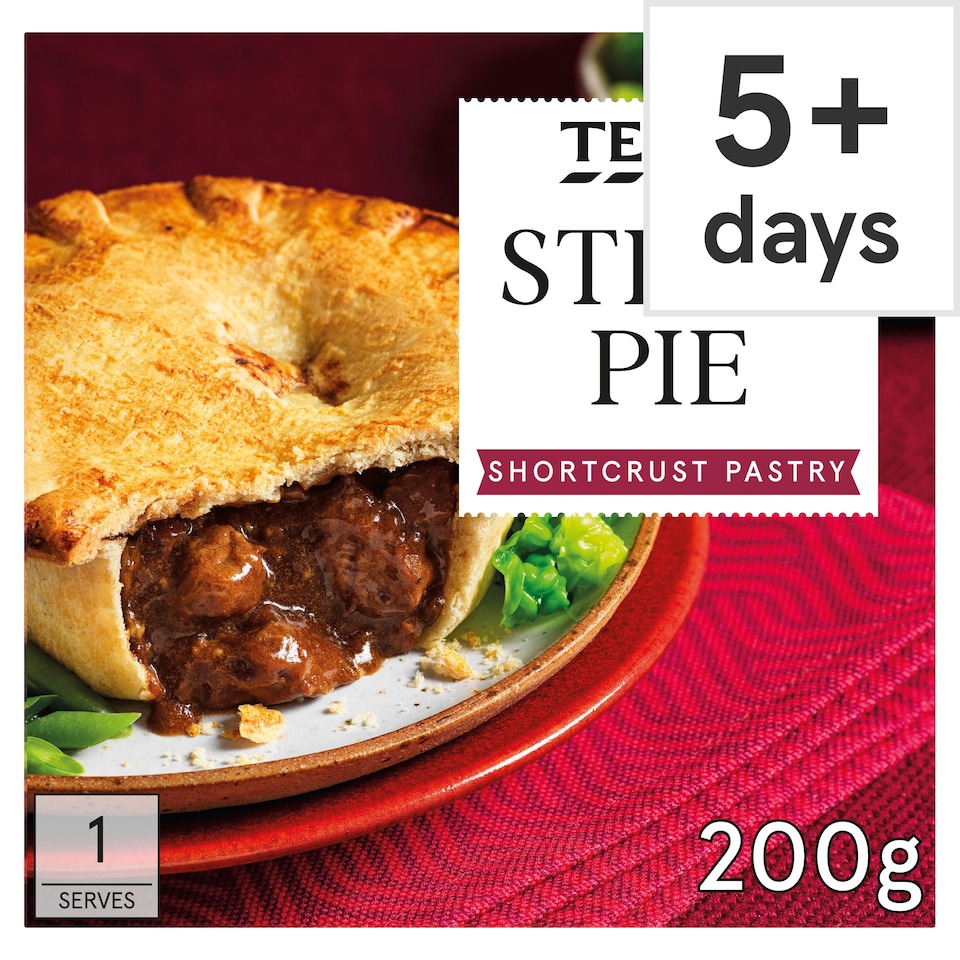 Tesco Steak Shortcrust Pie 200G
