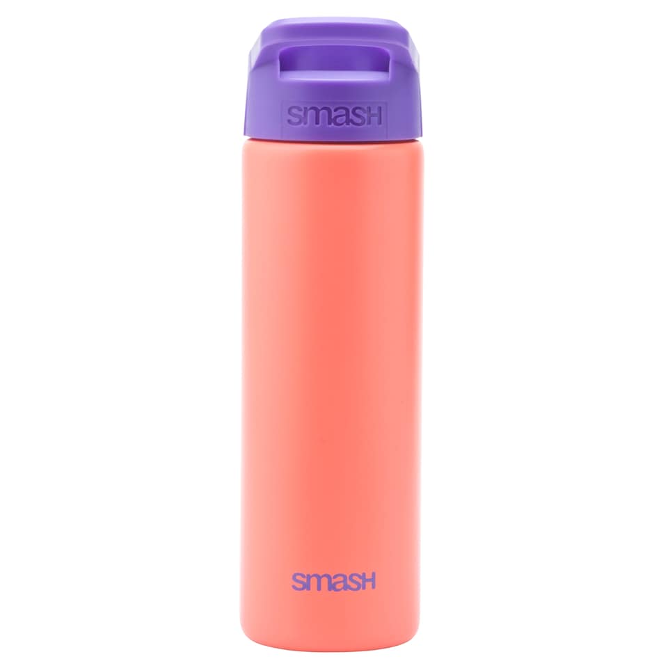 image 1 of  Smash Coral/Purple Neon Sipper Bottle 750ml