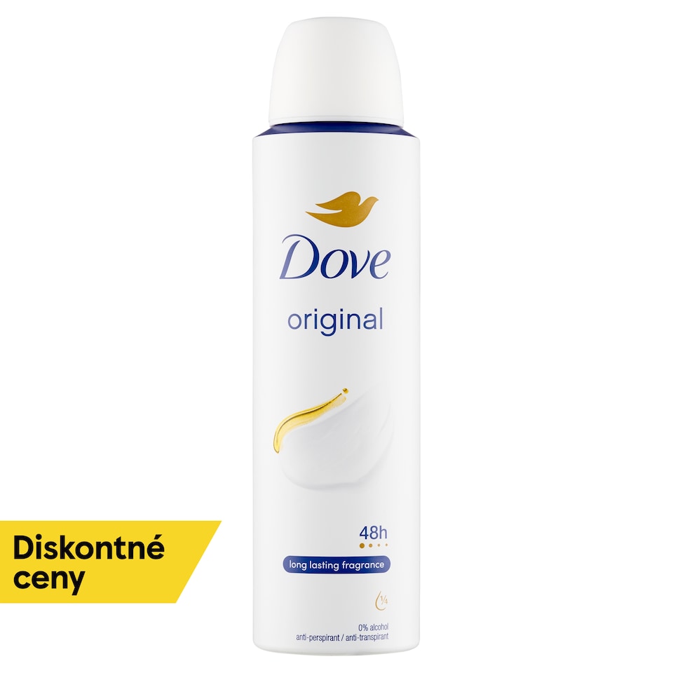obrázok 1 z Dove Original Antiperspirant sprej 150 ml