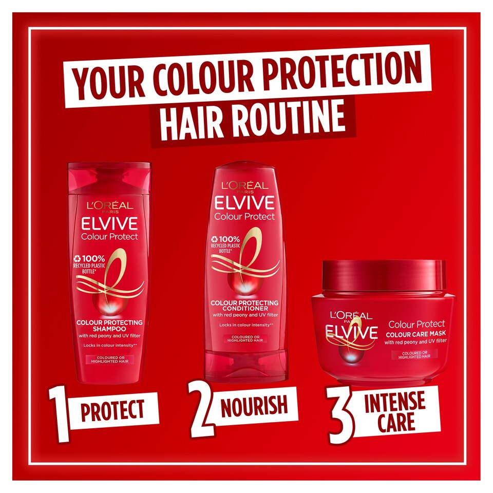 image 1 of L'oreal Elvive Low Shampoo Colour Prot400ml