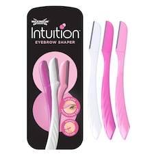 Wilkinson Sword Intuition Eyebrow Shaper Razor, 3 Pack