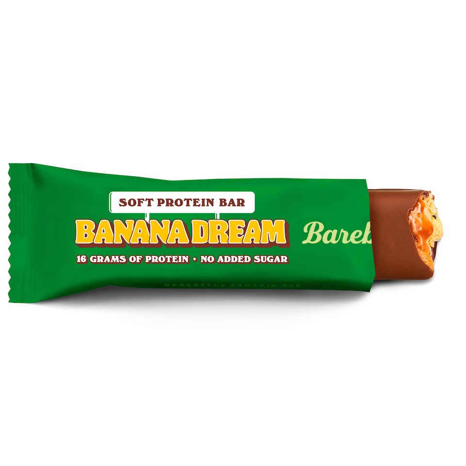 image 1 of Barebells Soft Protein Bar Banana Dream 55g