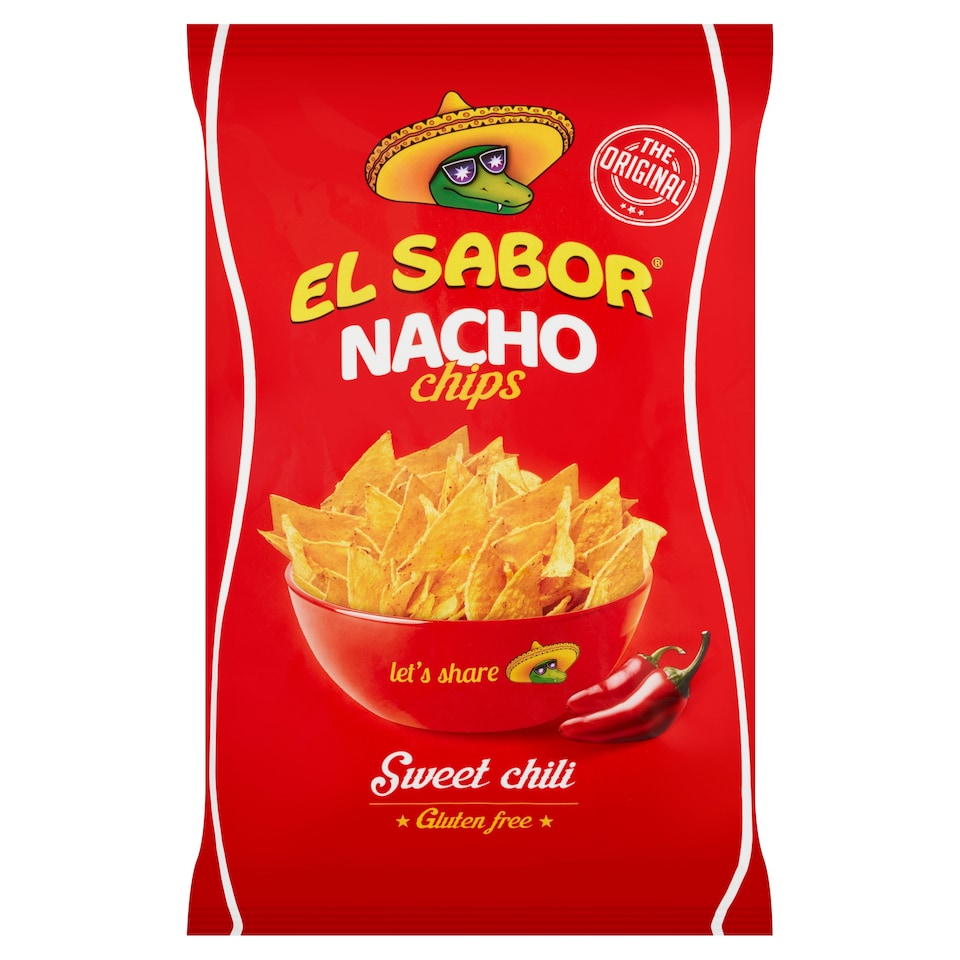 El Sabor nacho chips chili ízesítéssel 100 g