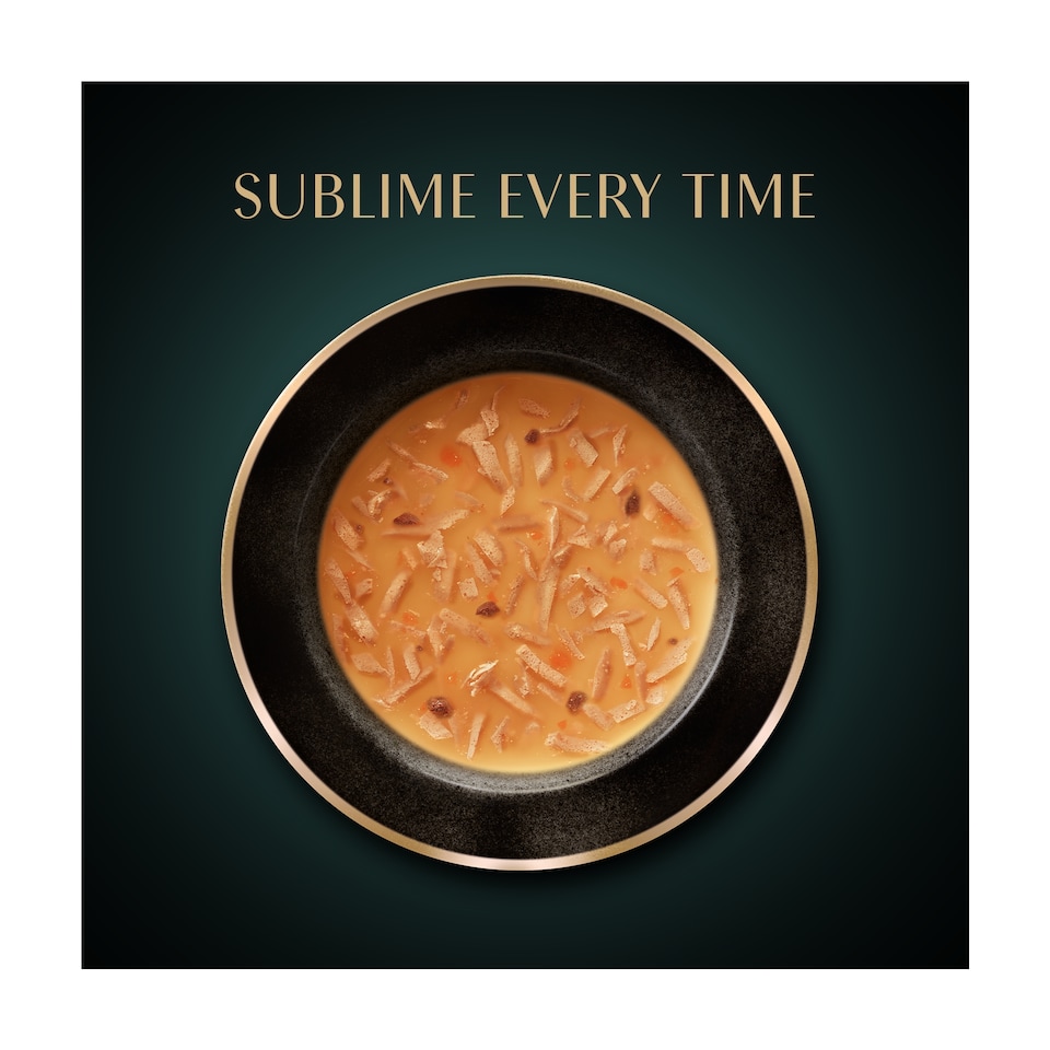 image 1 of Sheba Classics Cat Food Soup Pouches Tuna Fillet 4x40g