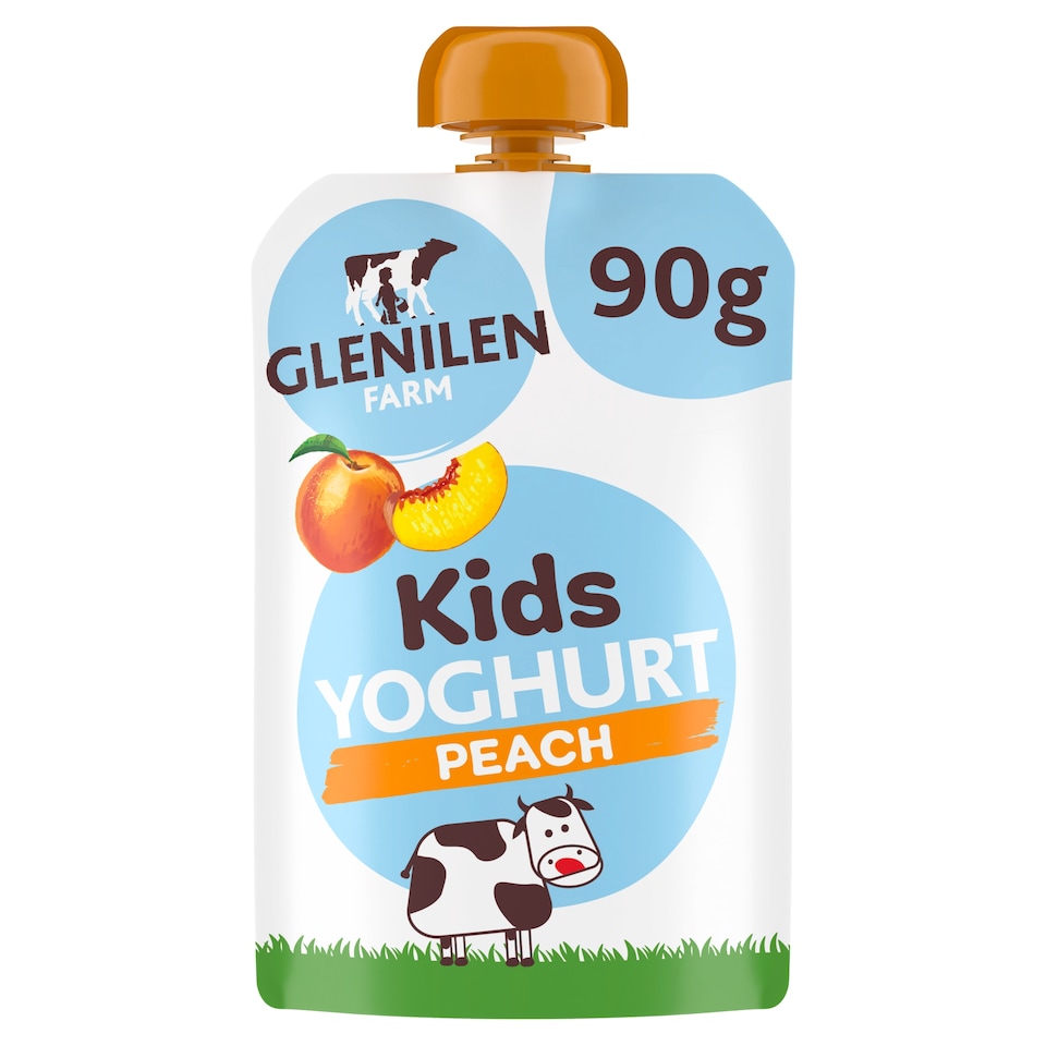 Glenilen Farm Kids Yoghurt Peach 90g