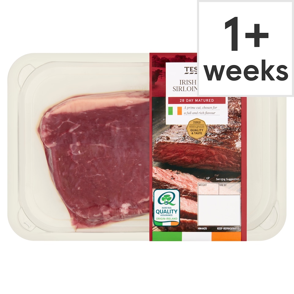 Tesco Irish Beef Sirloin Steak 200g