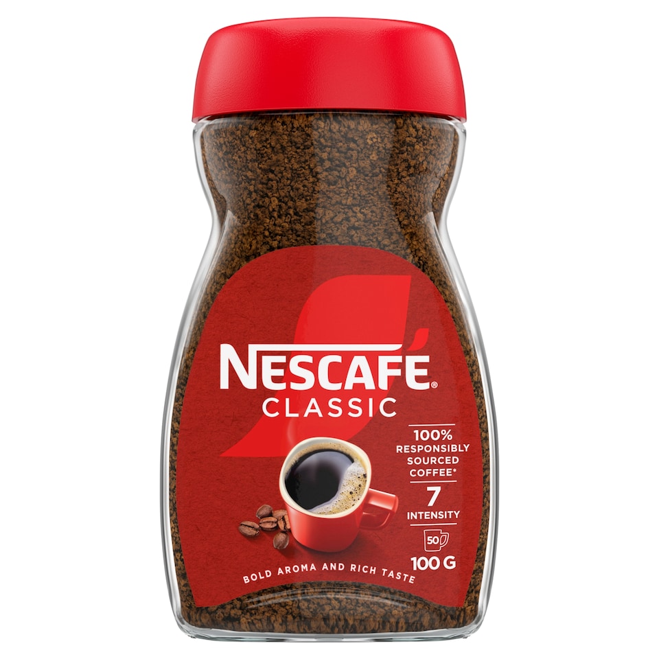NESCAFÉ CLASSIC, instantná káva, 100 g