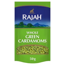 Rajah Whole Green Cardamoms 50g