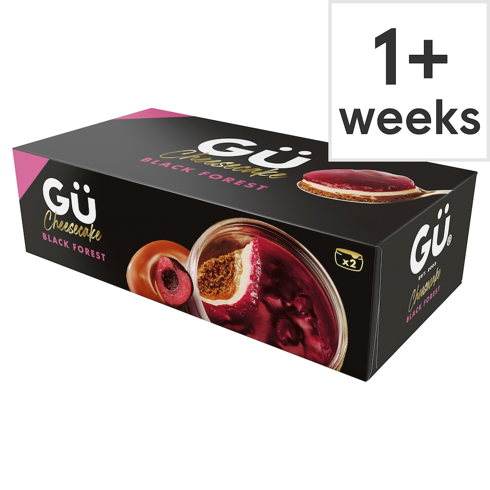 Gu Cheesecake - Black Forest 2 x 88g