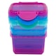 image 1 of Tesco Snack Pots Assorted Colours 3 Pack 350ml