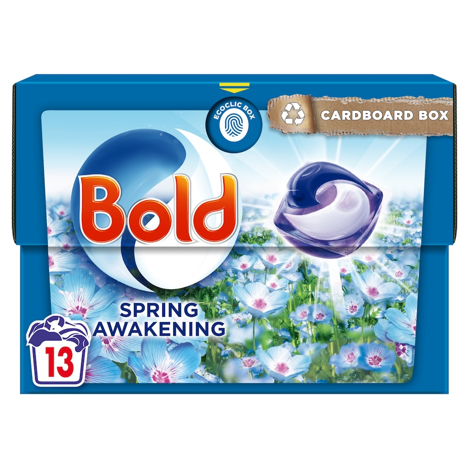 image 1 of Bold Spring Awakening Washing Pods 13 washes 252.2g