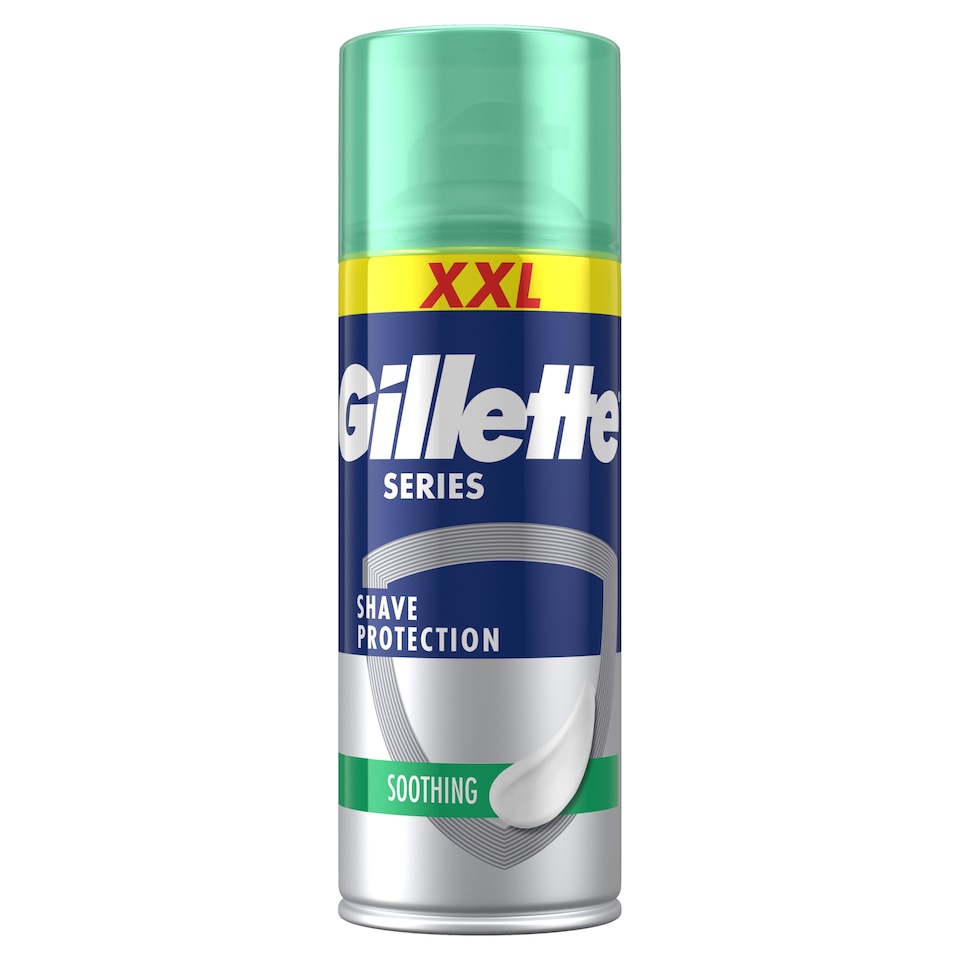 image 1 of Gillette Series Zklidňující Pěna Na Holení S Aloe Vera, 400ml
