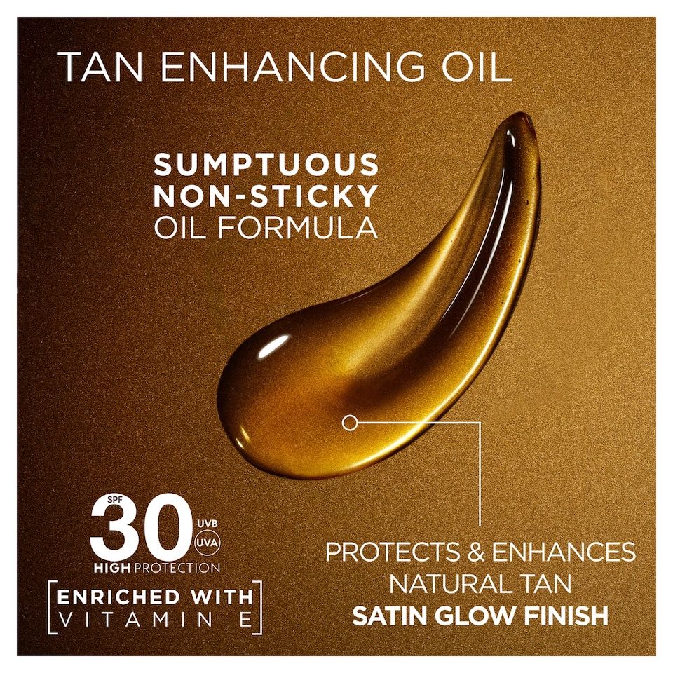 image 1 of Garnier Ambre Solaire Ideal Bronze Protective Oil Spray 150Ml