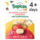 image 1 of Tropicana Kids Smoothies - Strawberry & Banana 4 x 150ml