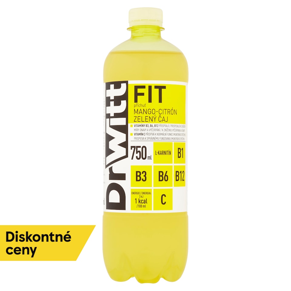 DrWitt Fit Mango, Lemon and Green Tea Flavour 750 ml