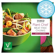 Tesco Plant Chef Meat Free Chunks 300G