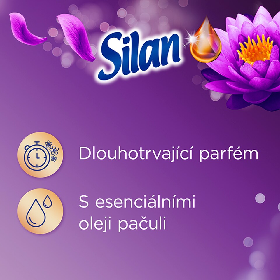 image 1 of Silan Aromatherapy Dreamy Lotus Fabric Softener 50 Washes 1100ml
