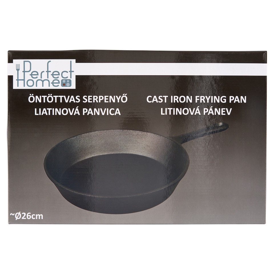Perfect Home Cast Iron Frying Pan 26 cm