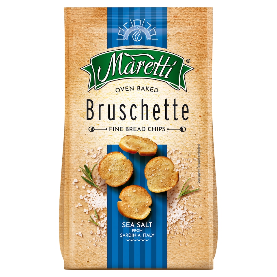 Maretti Opečené sucháre s morskou jedlou soľou zo Sardínie 70 g