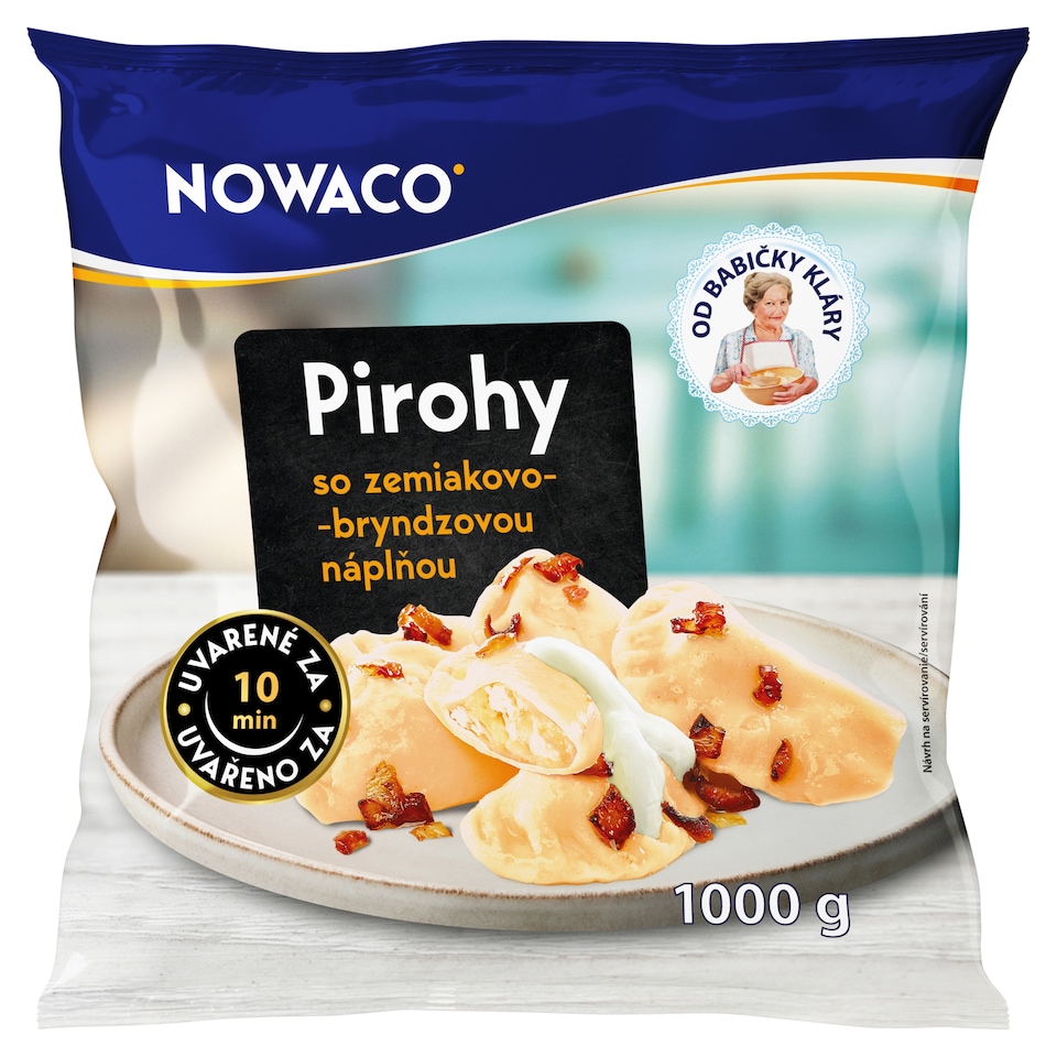 Nowaco Pirohy so zemiakovo-bryndzovou náplňou 1000 g