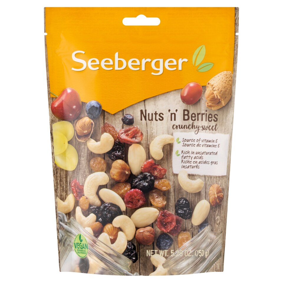 Seeberger Nuts 'n' Berries Crunchy-Sweet 150 g