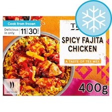 Tesco Spicy Fajita Chicken with Rice 400g