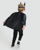 image 4 of Batman 3-Piece Fancy Dress Costume in Black